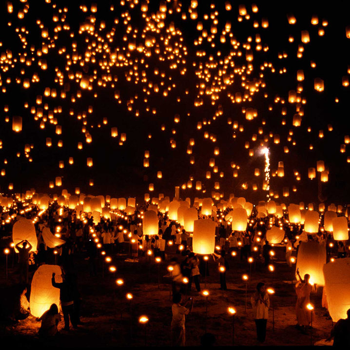 泰国的水灯节