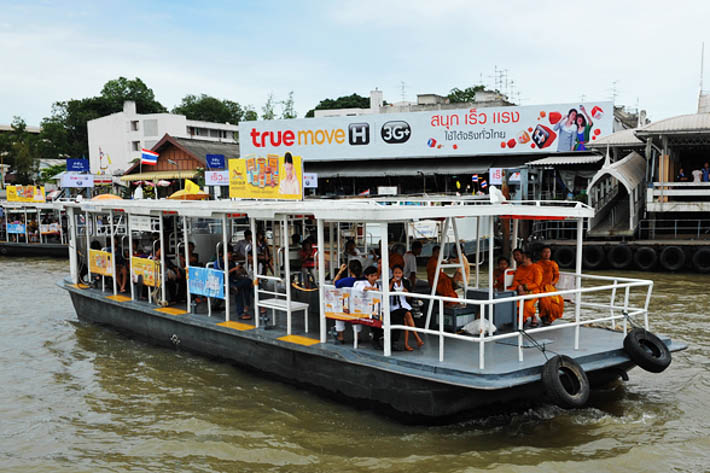 曼谷船运交通摆渡船