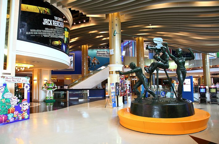 曼谷的terminal 21商场的影院