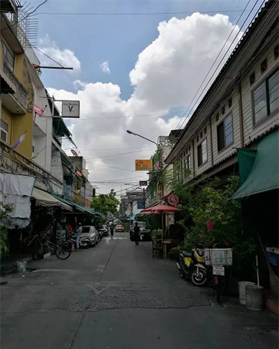 曼谷的小巷