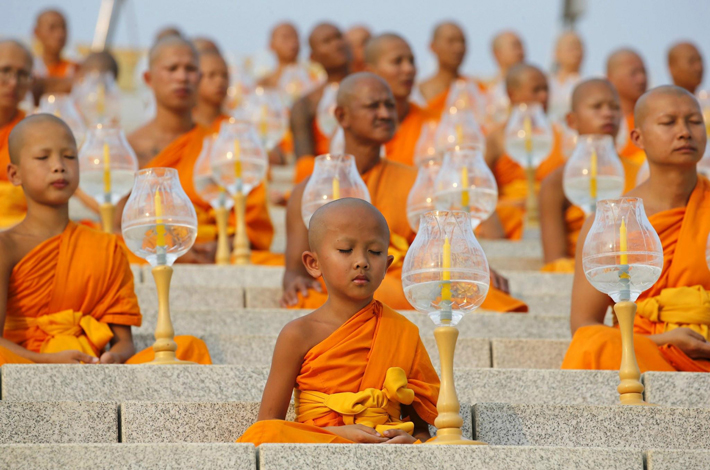 泰国的万佛节