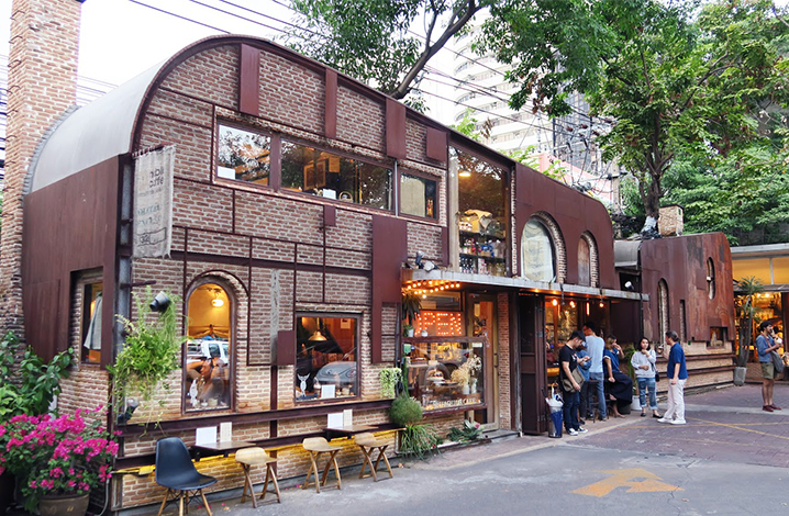 曼谷Un fashion cafe咖啡馆