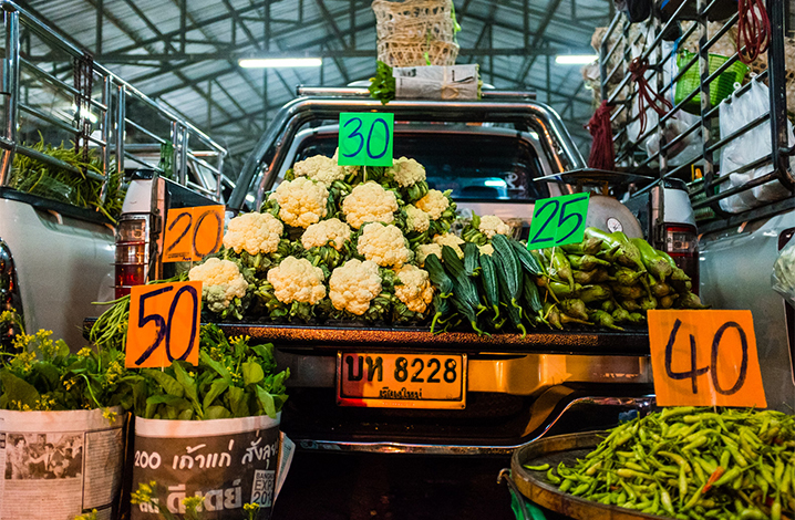 Muang Mai Market市场