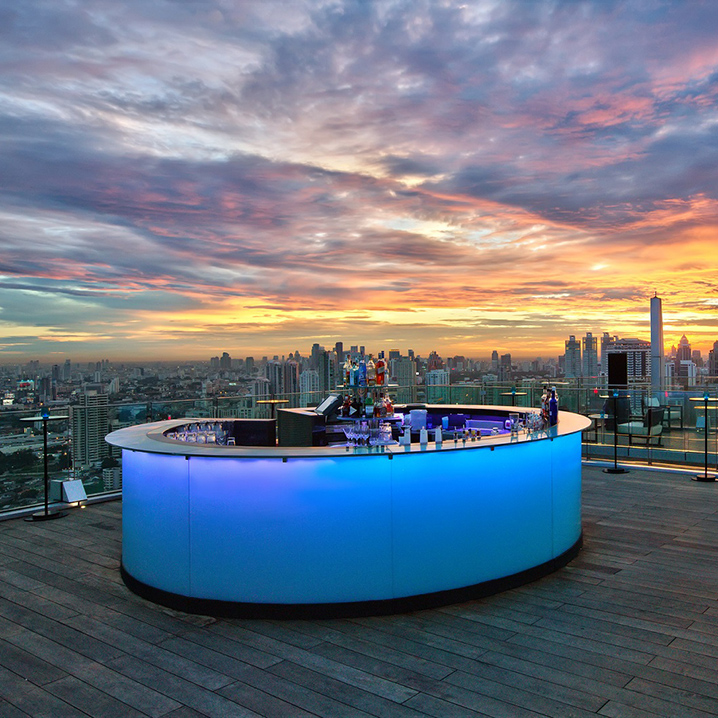 Octave Rooftop Bar，曼谷最潮的高空酒吧