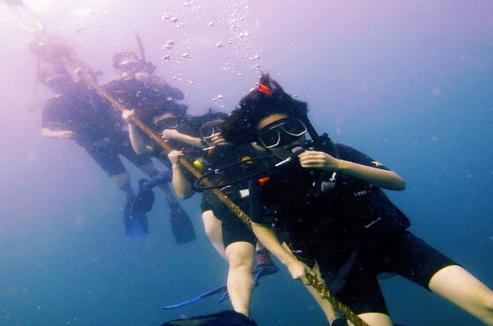 濤島潛水訓練