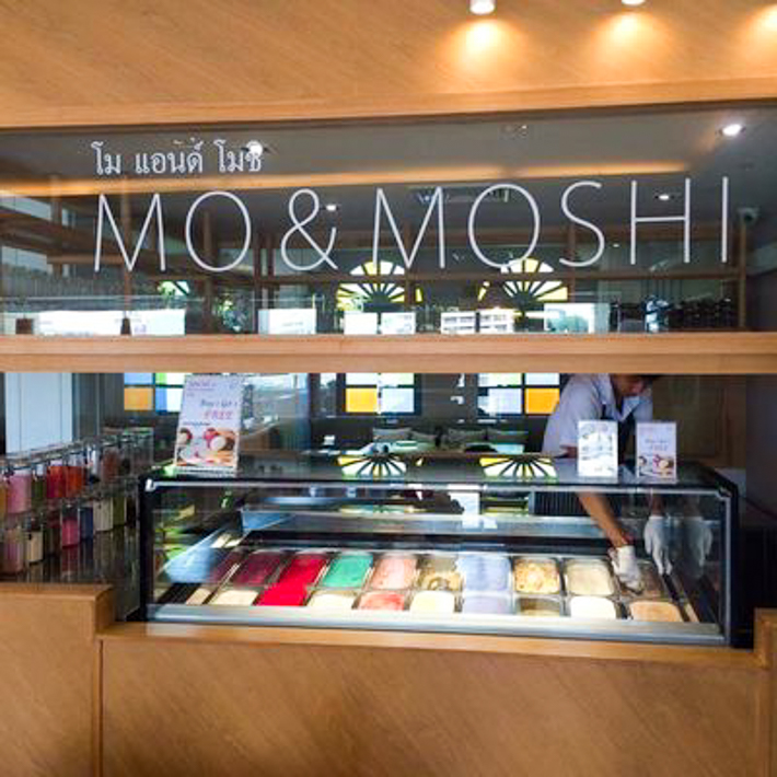 曼谷Mo & Moshi，比脸还大的巨型冰淇淋，解暑吃到爽！
