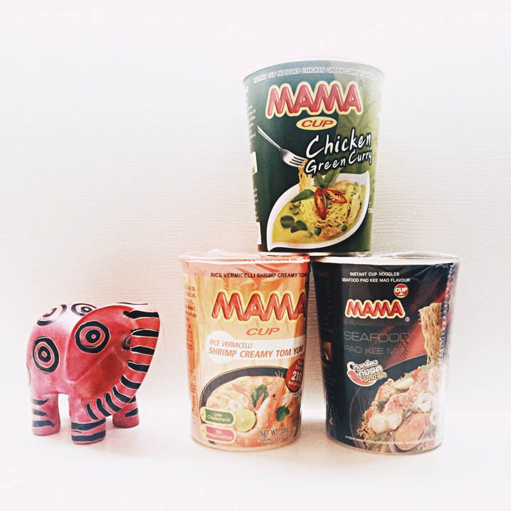 泰國MAMA泡面四款經典口味測評