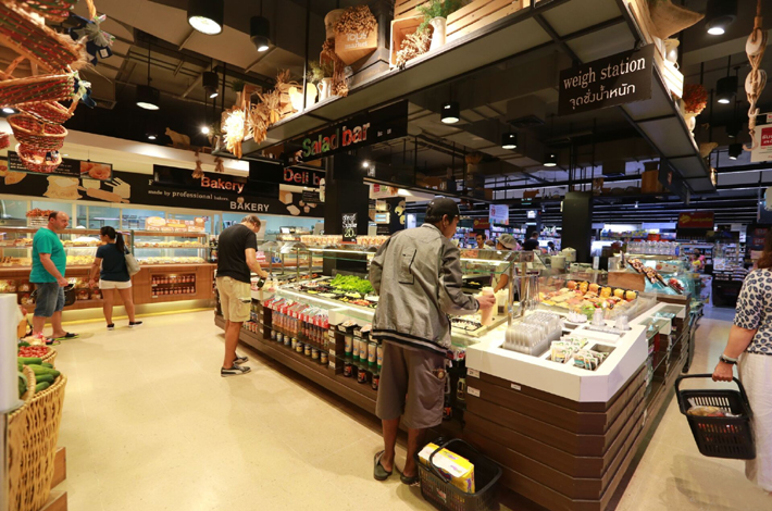 苏梅岛尚泰购物商场的超市