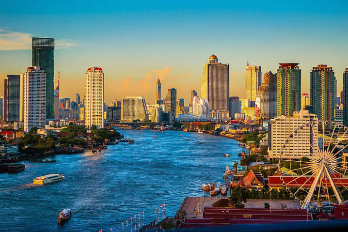 现代都市曼谷