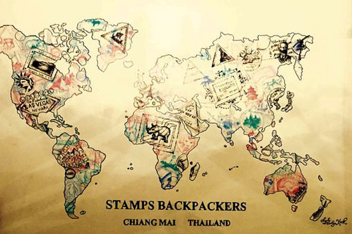 Stamps Backpackers 公共区域