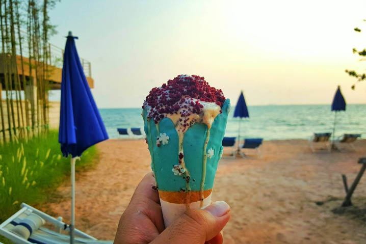 Skoop Beach Café的冰淇淋