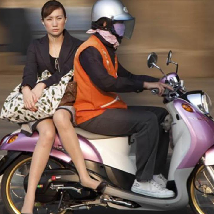 曼谷的摩托車