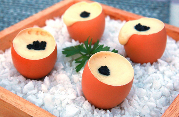 Foie Gras Caviar&Patato Espuma