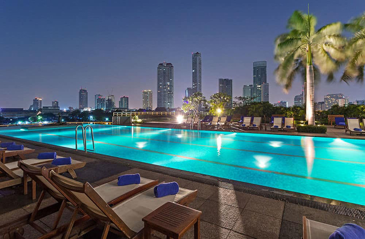 Chatrium Hotel Riverside Bangkok泳池