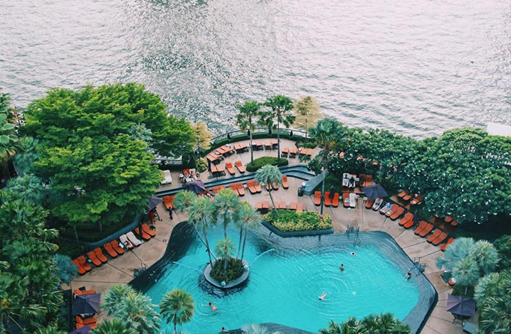 Shangri-la Bangkok泳池