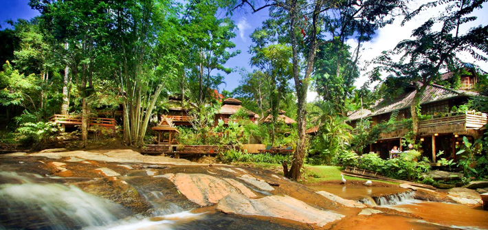 Sukantara Cascade Resort & Spa度假酒店，清迈湄林地区的秘境