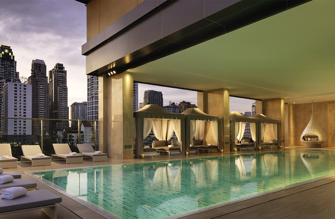 Oriental Residence Bangkok游泳池