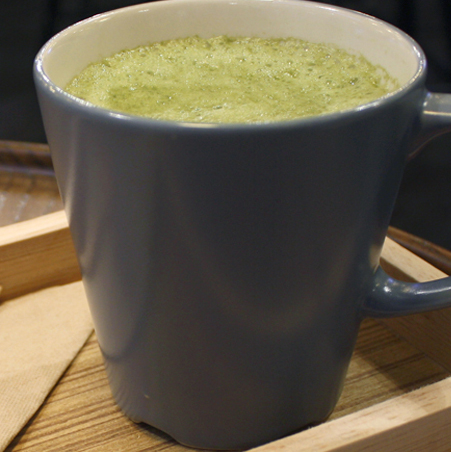 Hot Green Tea Latte
