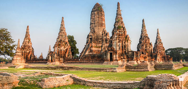 大城（Ayutthaya），泰国最知名的历史古都