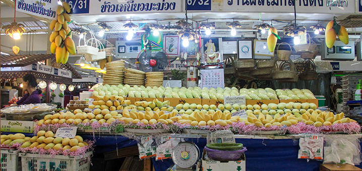 Or Tor Kor Market，去曼谷逛个文艺范儿的菜市场 