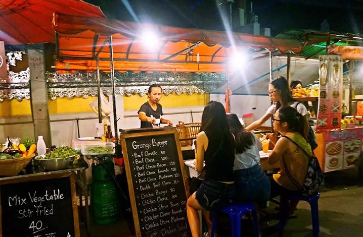 拜县夜市