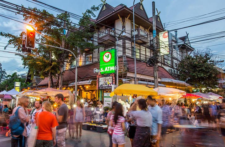 泰国清迈老城酒吧
