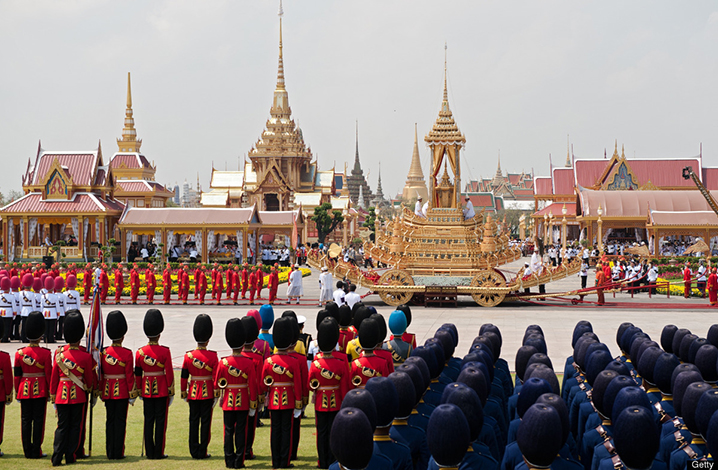泰国国王葬礼