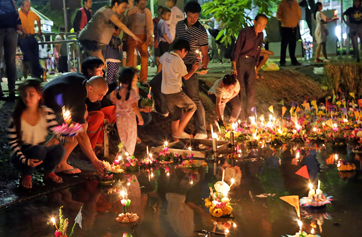 泰国水灯节就要到了,一起来放水灯祈福吧!