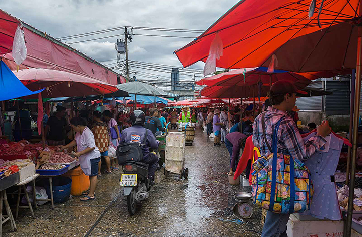 最真实的曼谷，到孔堤集市当一天本地人！