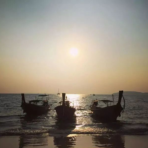 甲米Krabi这里有海天一线最美的日落