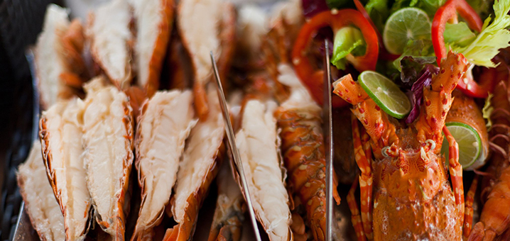 清迈清道县Thai Grill阿拉斯加蟹餐厅，在深山老林里吃海鲜