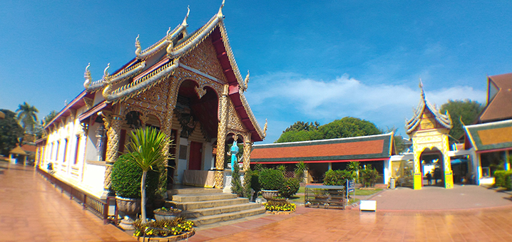 Wat Phra ThatHaripunchaid，泰国一级皇家寺庙长什么样？