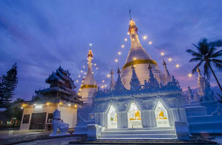 夜丰颂府及周边地区10大旅游景点 雷公穆佛寺（WatPhrathat Doi Kongmu）