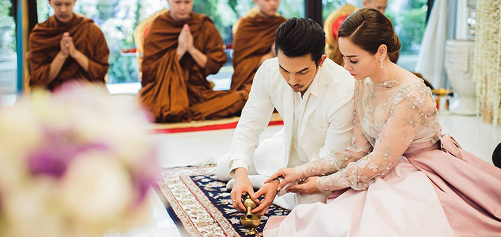 泰国传统四部婚礼习俗