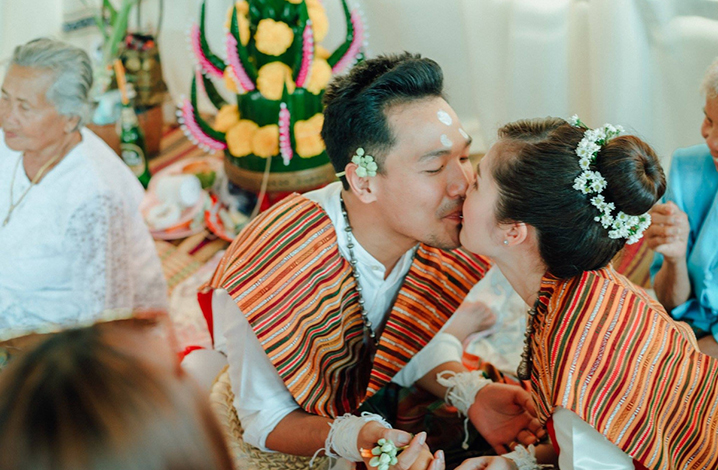 泰国传统四部婚礼习俗 泰南部婚礼