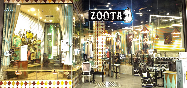 曼谷ZOOTA BIATRO咖啡店，潮流的女孩都来这里吸水豚了