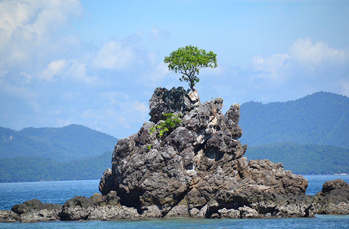 泰國小而隱秘的海島