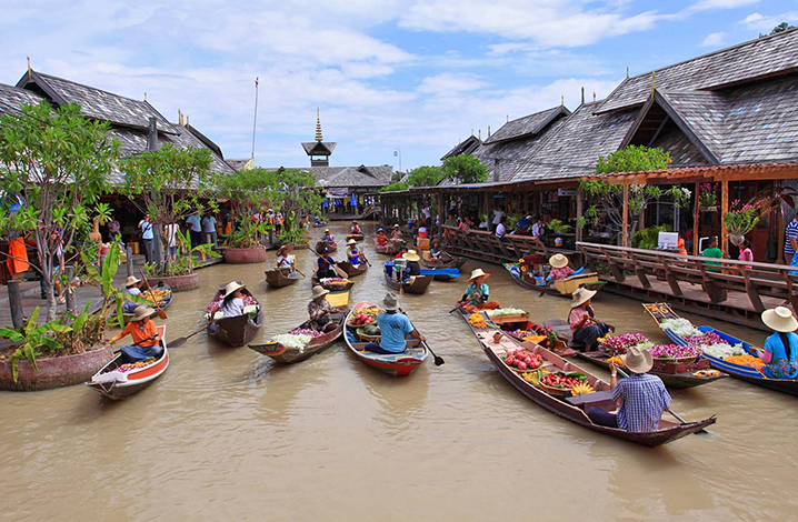芭提雅方水上市场（Pattaya Floating Market）