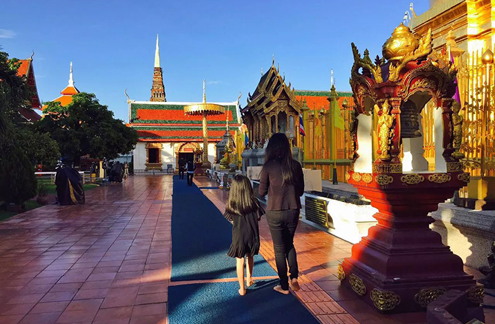 南奔一級皇家寺院Wat Phra That Haripunchai