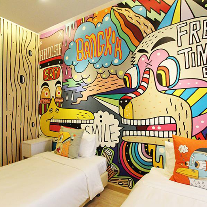 曼谷Beat Hotel精品酒店，一家文青与艺术结合旅馆