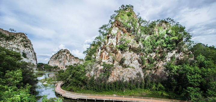 叻丕府蛇山国家公园（Khao NguStone Park）旅游攻略