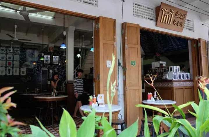 曼谷老城Kope Hya Tai Kee早餐咖啡店