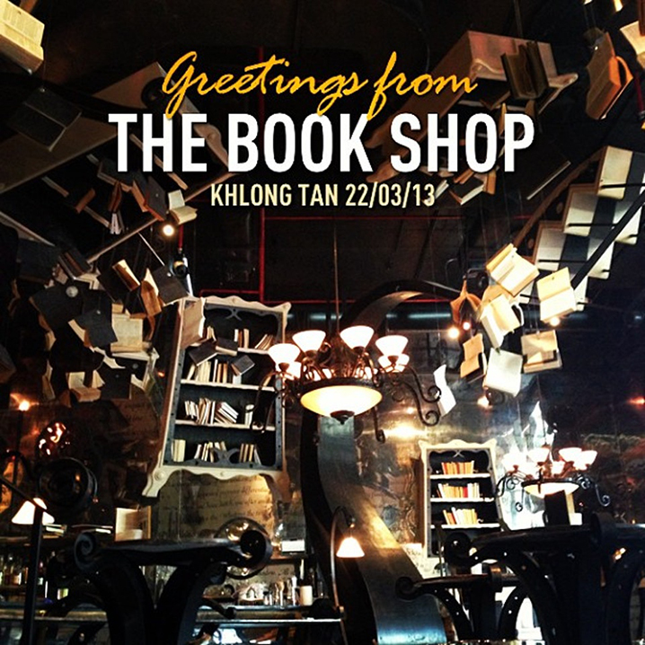 曼谷The Book Shop Cafe Bar咖啡店，走进梦幻世界