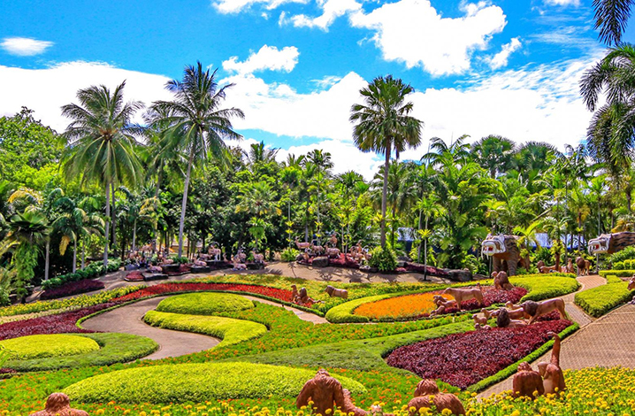 芭堤雅东芭热带花园，世界十大最美丽的花园之一