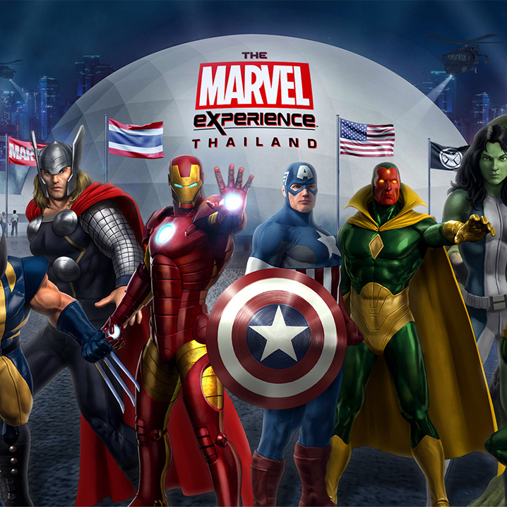 The Marvel Experience Thailand，曼谷漫威体验新天地