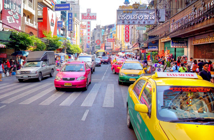 泰国出租车和网约车更安全