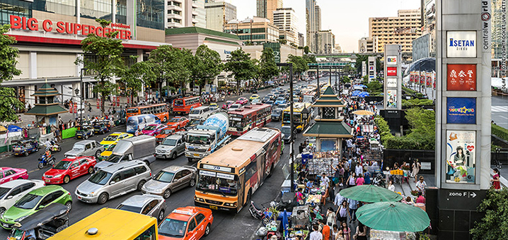 曼谷交通，曼谷生活不止眼前的苟且还有眼前的堵车