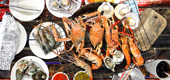 曼谷Mangkorn Seafood餐厅，泰国人最爱的一家海鲜自助餐厅