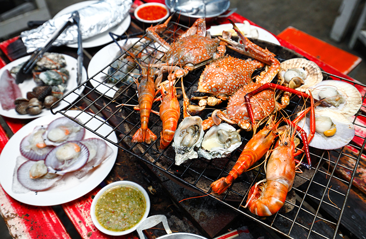 曼谷Mangkorn Seafood海鲜自助餐厅