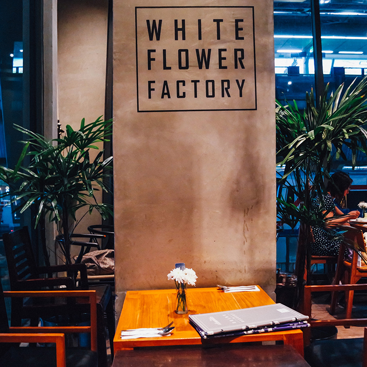 曼谷white flower factory餐廳，獨有的泰國食材和西方料理的結合
